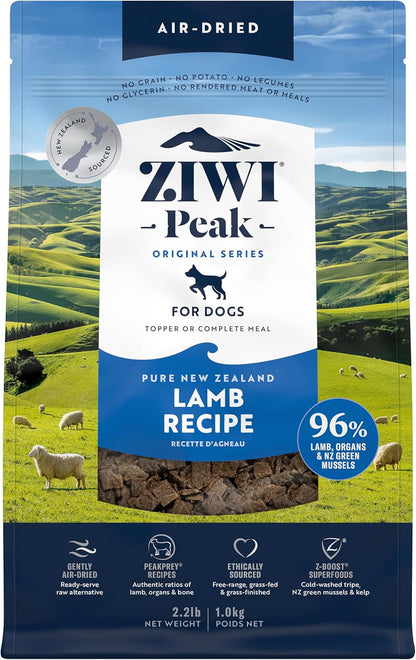 Peak Air-Dried Dog Food – Lamb - All Natural, High Protein, Grain Free, Limited Ingredient W/ Superfoods (35.2Oz)